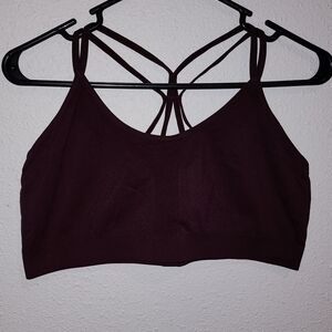 Xersion Women's Burgundy Sports Bra